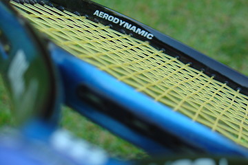 Image showing Tennis racket