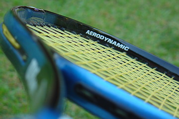 Image showing Tennis racket