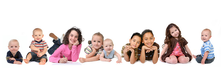 Image showing Multiple Ethnicities of Children of all Ages