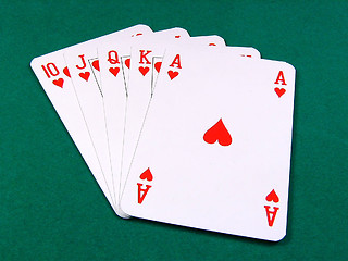 Image showing Royal Flush