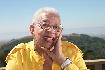 Image showing Happy African American Woman