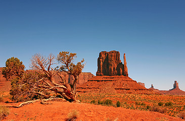 Image showing Landscape of Monument Valley Navajo Nation