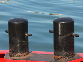 Image showing Bollards