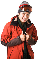 Image showing Snowboarder