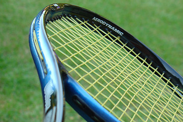 Image showing Tennis racket