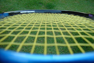 Image showing Tennis racket