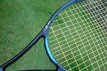 Image showing Tennis racket