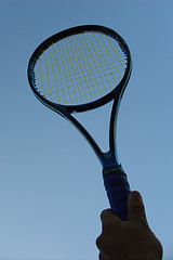 Image showing Tennis racket