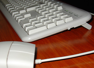 Image showing Keyboard and mouse