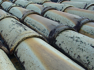 Image showing Roofing tiles