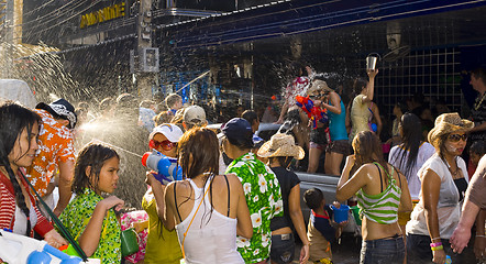 Image showing Songkran - thai new year