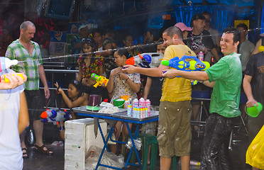 Image showing Songkran - thai new year