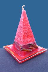 Image showing Colored candle