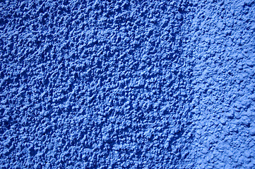 Image showing blue wall