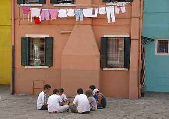 Image showing Group work