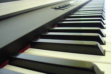 Image showing Electronic keyboard