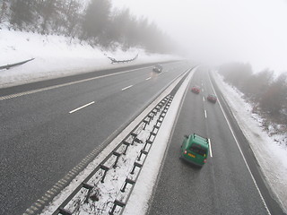 Image showing Winter highway