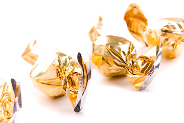 Image showing goldtn sweets