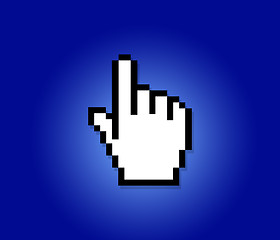 Image showing hand icon