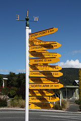 Image showing Direction signs