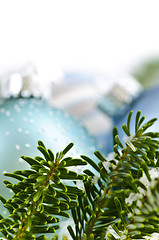 Image showing Christmas ornaments