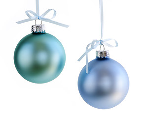 Image showing Christmas ornaments