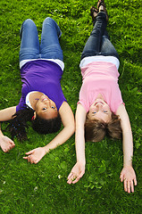 Image showing Girl friends