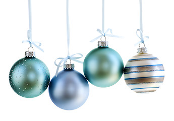 Image showing Christmas ornaments