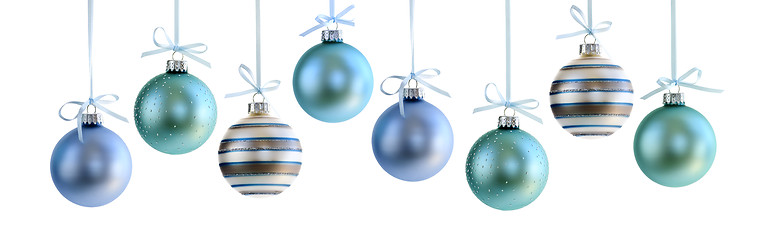 Image showing Christmas ornaments