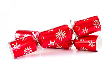 Image showing Christmas crackers