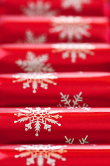 Image showing Christmas crackers