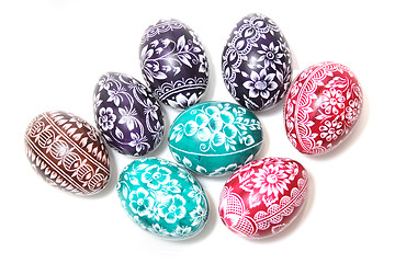 Image showing easter eggs