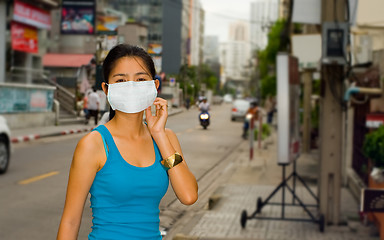 Image showing face mask in bangkok