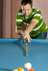 Image showing pool break