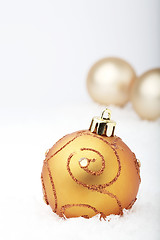 Image showing Christmas baubles.