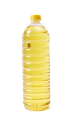 Image showing Isolated oil bottle