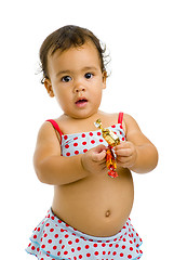 Image showing girl in swimming suit