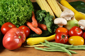 Image showing Vegetables selection