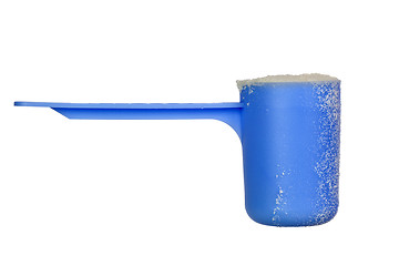 Image showing Scoop of baby milk powder