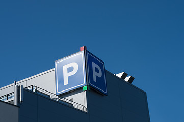 Image showing Parking sign