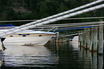 Image showing Small boat dock