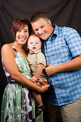 Image showing Happy Young Family
