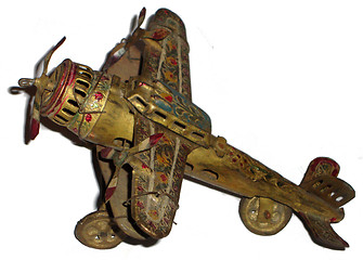 Image showing Old Toy Plane