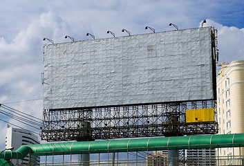 Image showing billboard in a city
