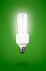 Image showing Fluorescent Light Bulb