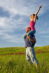 Image showing Young couple in love