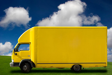 Image showing Yellow truck