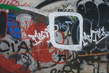 Image showing graffiti