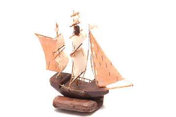 Image showing model of ship 