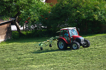 Image showing Making Hay